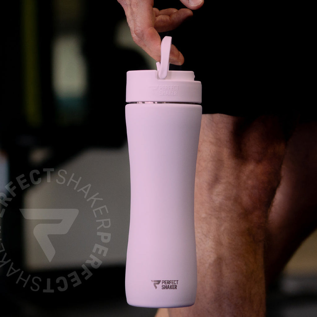 Insulated Stainless Steel Shaker with Straw 22oz