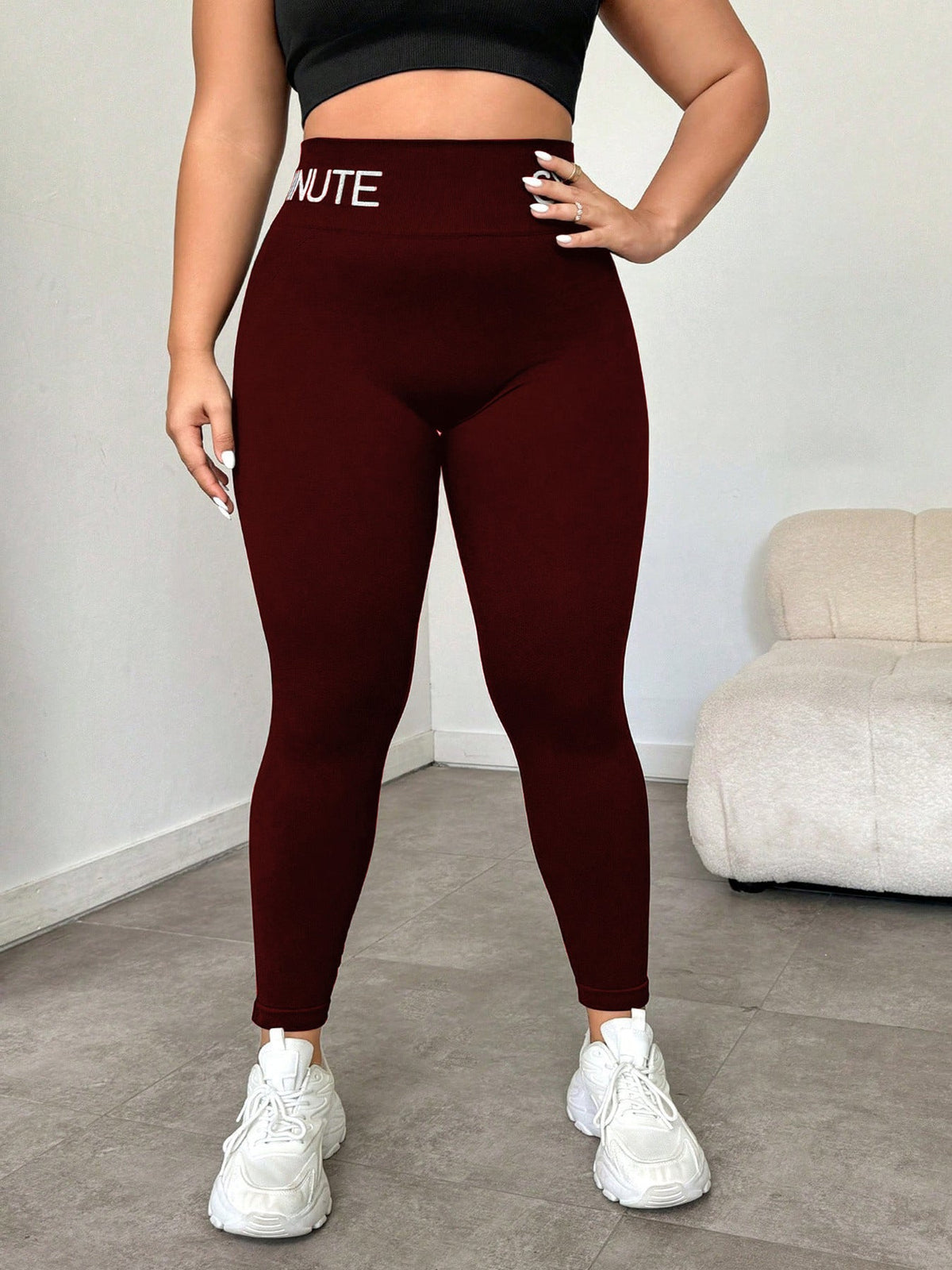 Women's Plus Size Butt-Lifting Tummy-Control Yoga Pants - Breathable High-Waist Leggings
