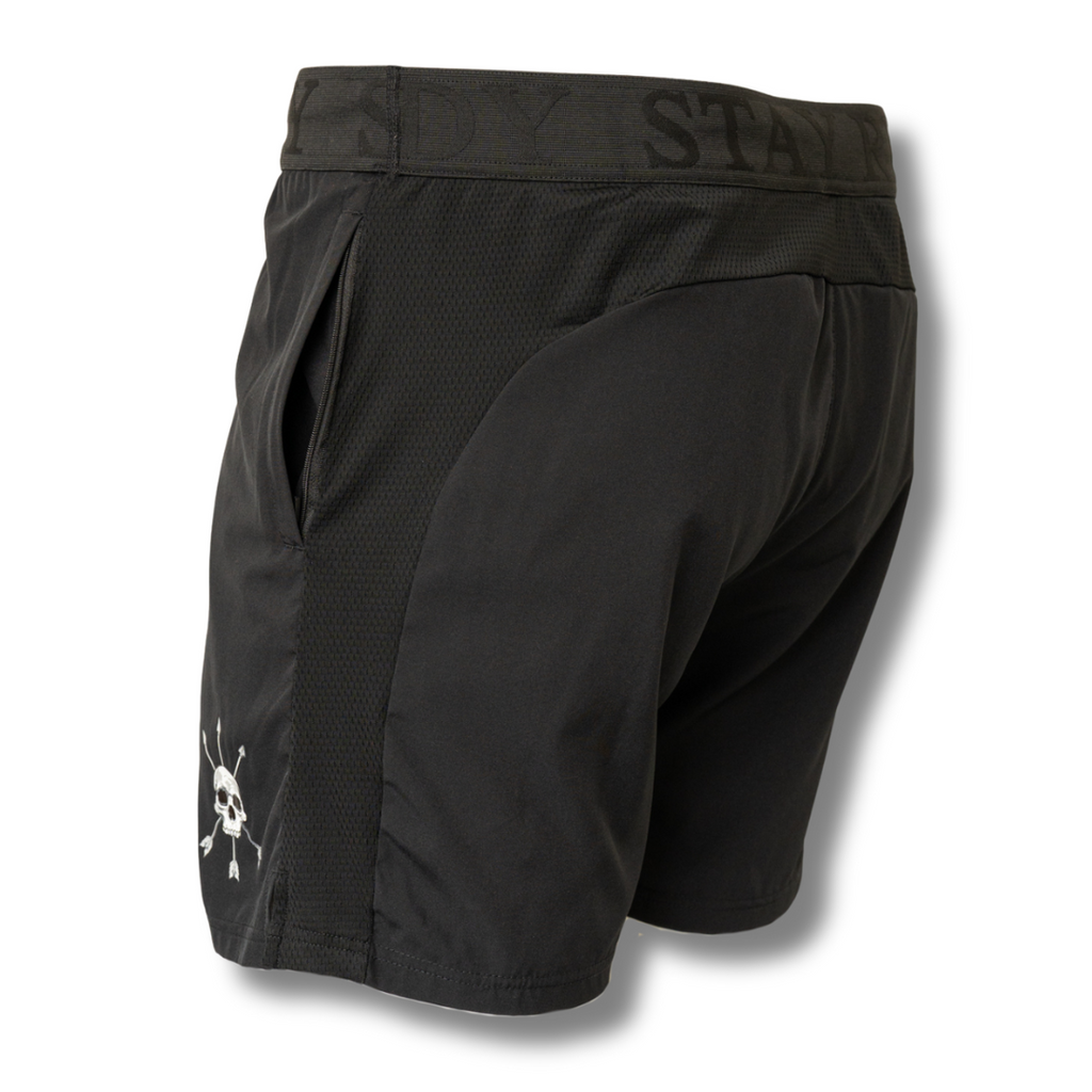 MEN'S | MOTTO SHORT : BLACK