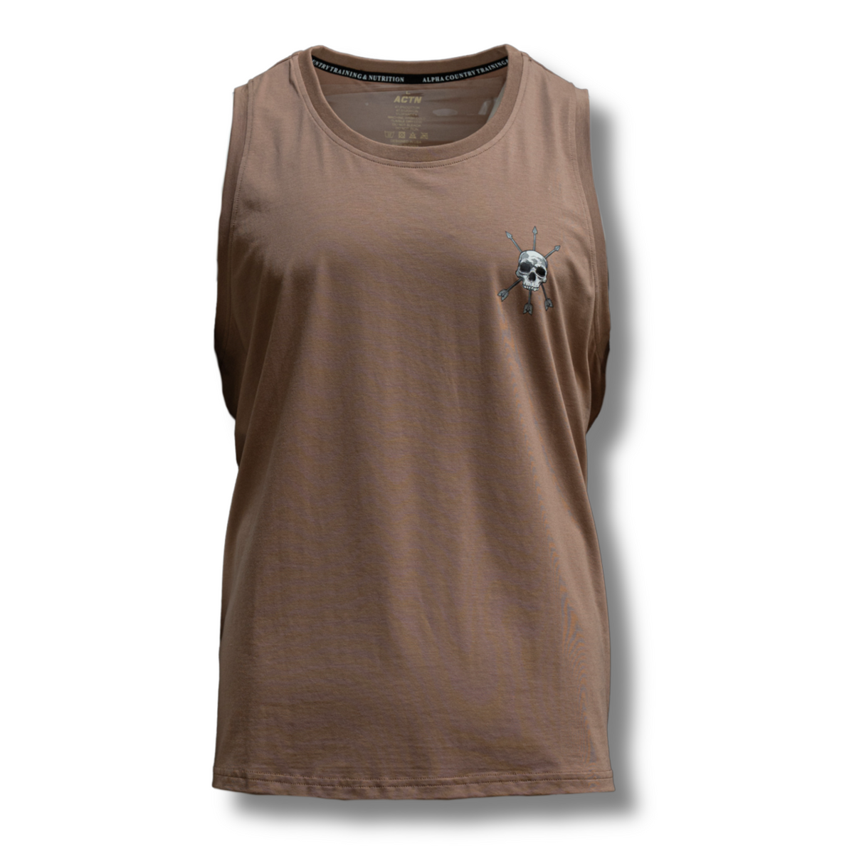 Alpha Country Men's Rapid Performance Tank - Soft Cotton Rayon Training Tank
