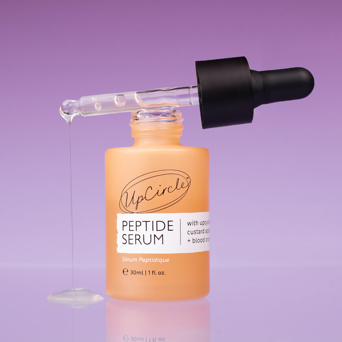 UpCircle Peptide Serum with Custard Apple + Blood Orange - 30ml