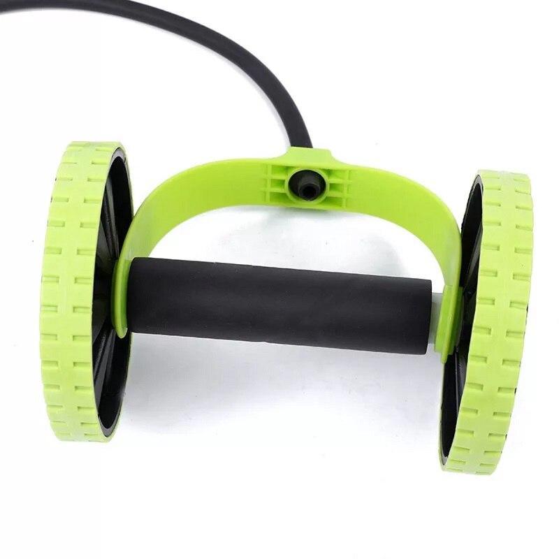AB Roller Wheel with Resistance Bands