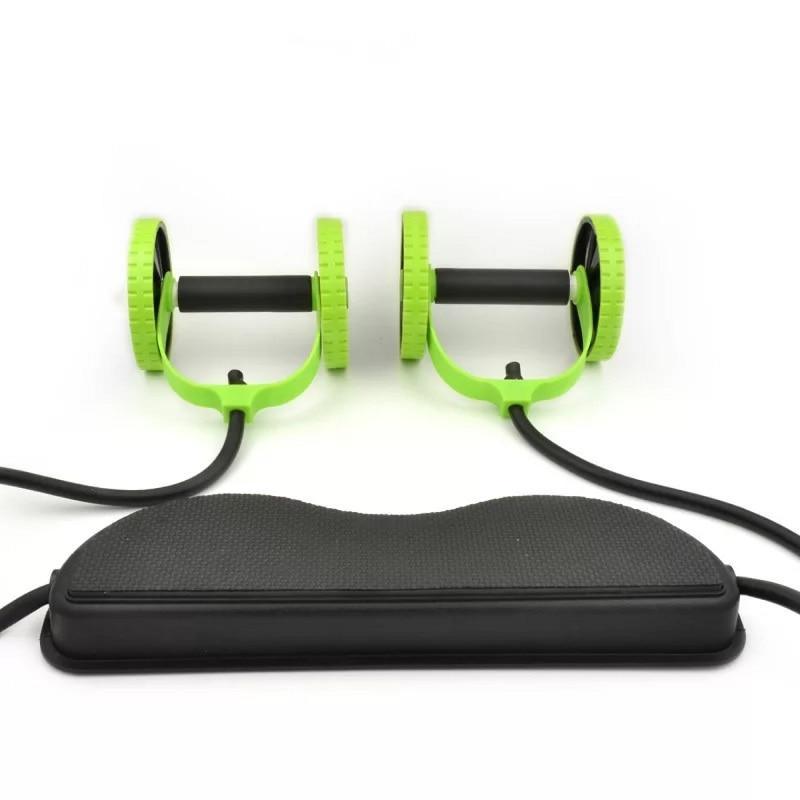 AB Roller Wheel with Resistance Bands