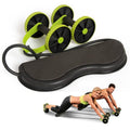 AB Roller Wheel with Resistance Bands