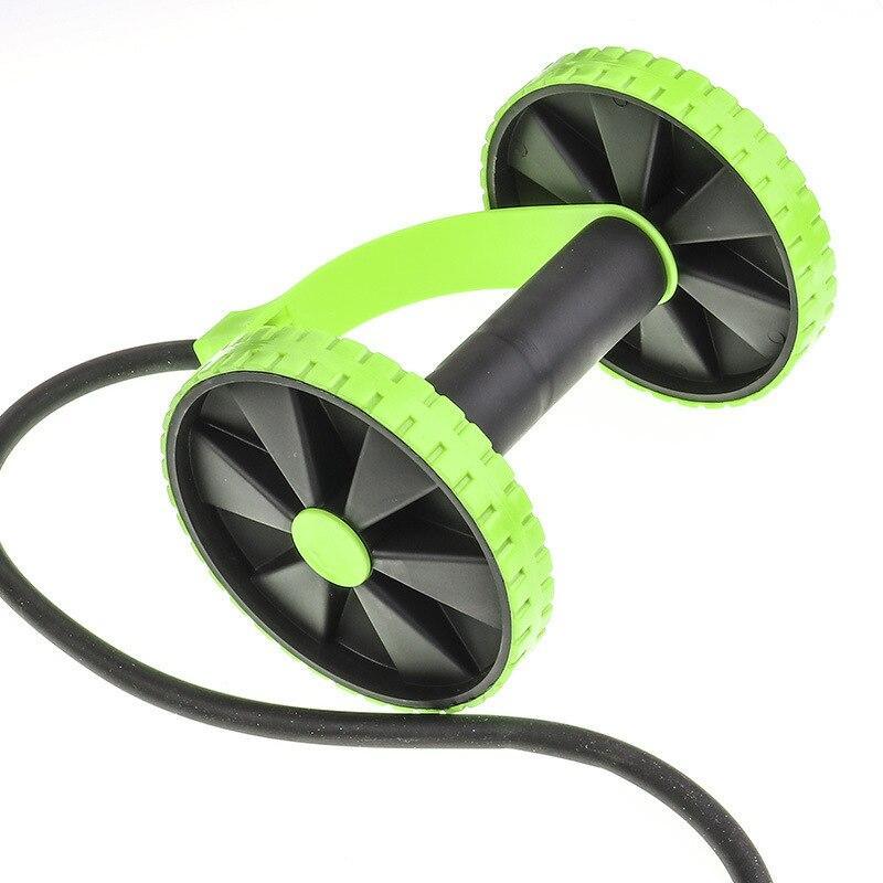 AB Roller Wheel with Resistance Bands