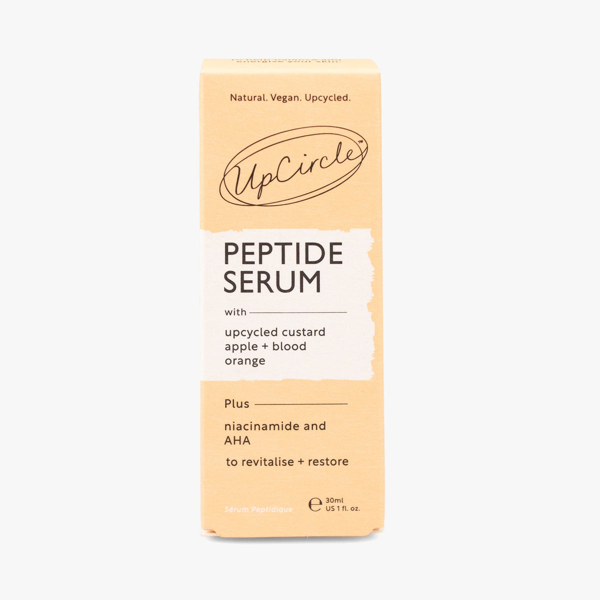 UpCircle Peptide Serum with Custard Apple + Blood Orange - 30ml