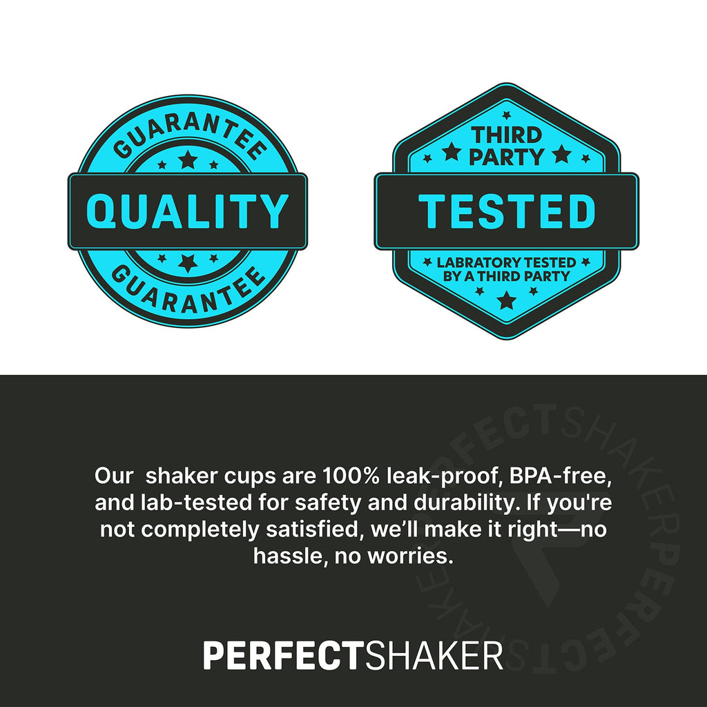 Shaker Bottle with Straw 28oz Tritan