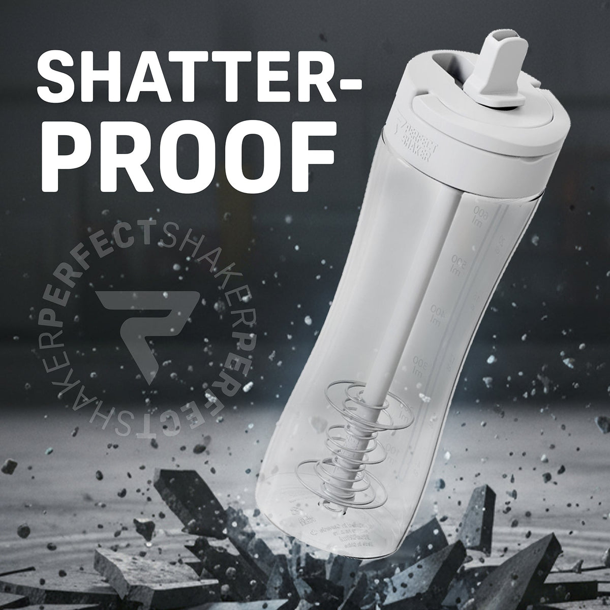 Shaker Bottle with Straw 28oz Tritan