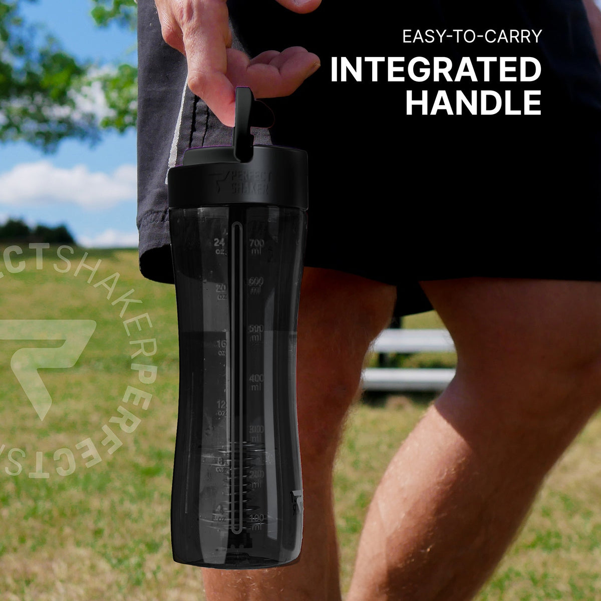Shaker Bottle with Straw 28oz Tritan