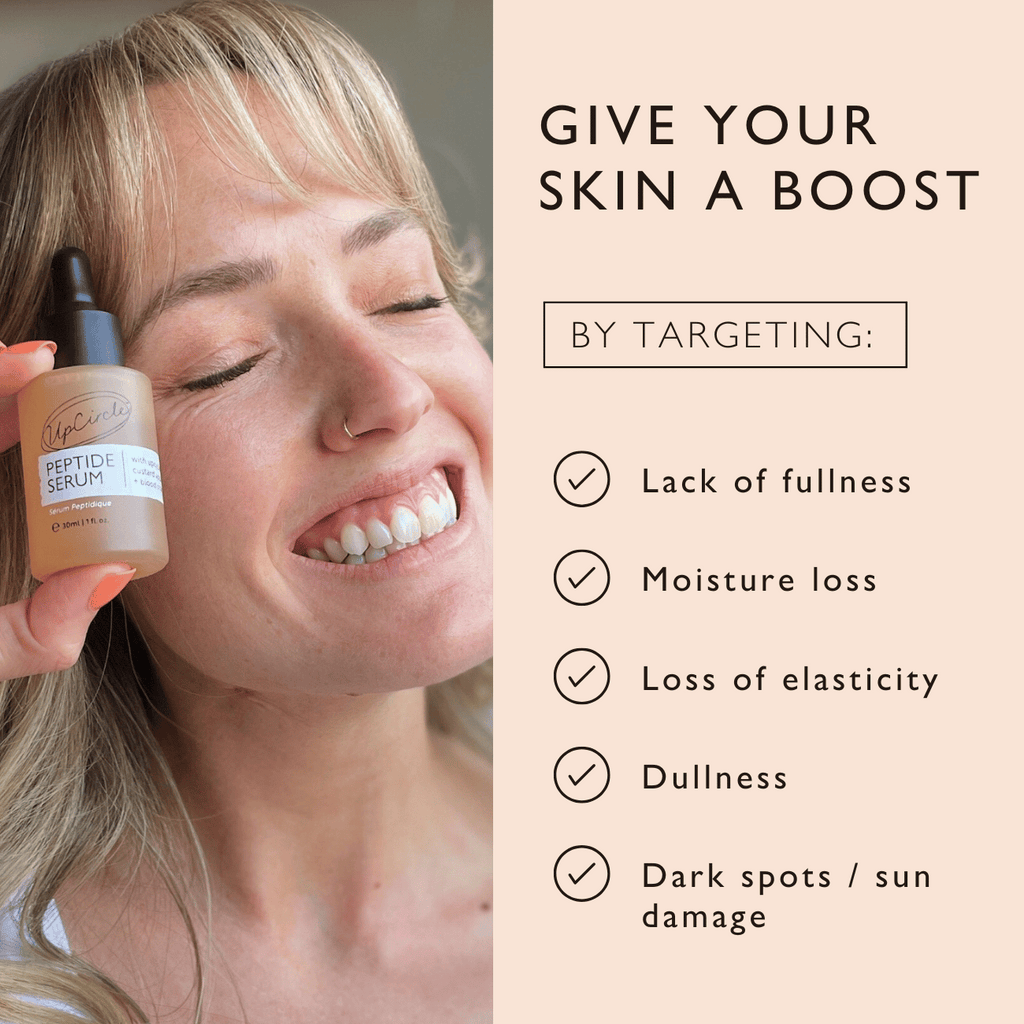 UpCircle Peptide Serum with Custard Apple + Blood Orange - 30ml