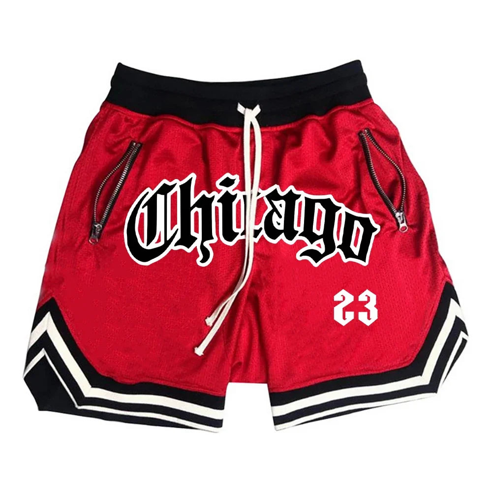 Men's Athletic Five-Point Shorts - Quick-Dry Basketball Training Pants