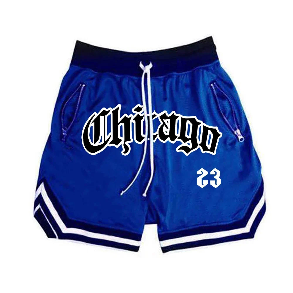 Men's Athletic Five-Point Shorts - Quick-Dry Basketball Training Pants