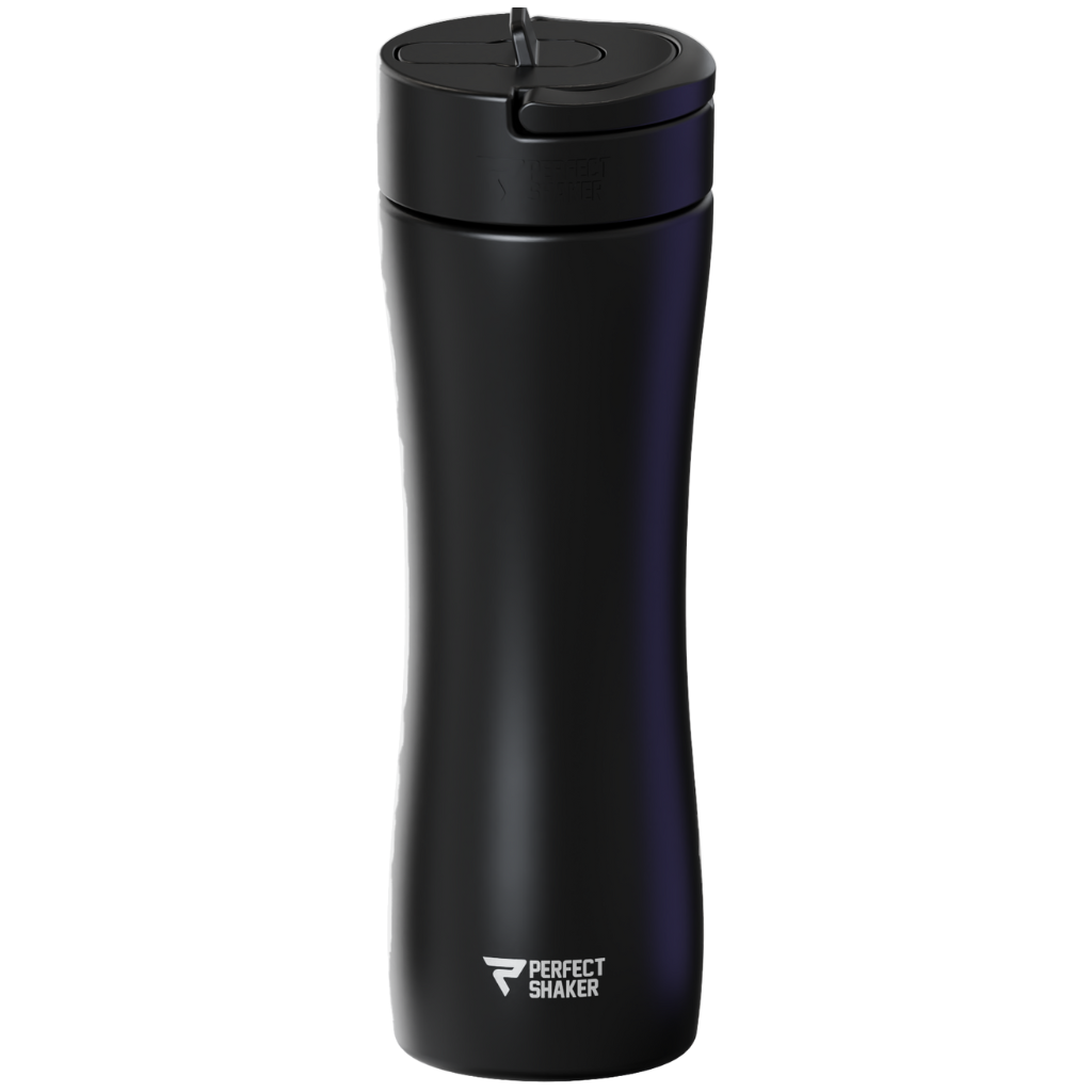 Insulated Stainless Steel Shaker with Straw 22oz