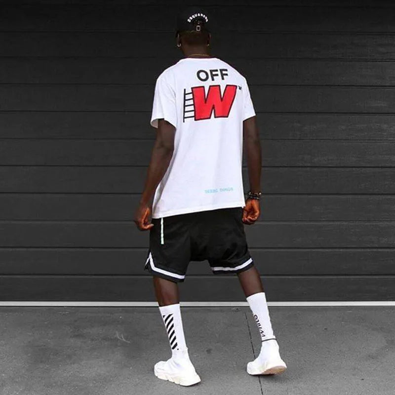Men's Basketball Shorts - Breathable Mesh Athletic Running Shorts