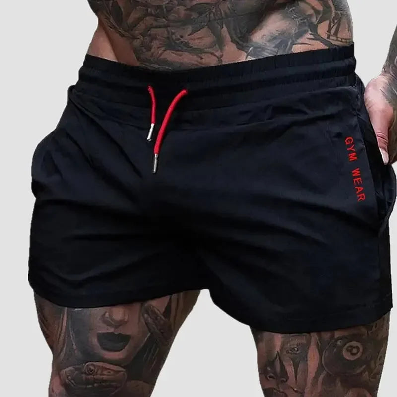 Men's Woven Running Shorts - Breathable Marathon & Gym Training Shorts