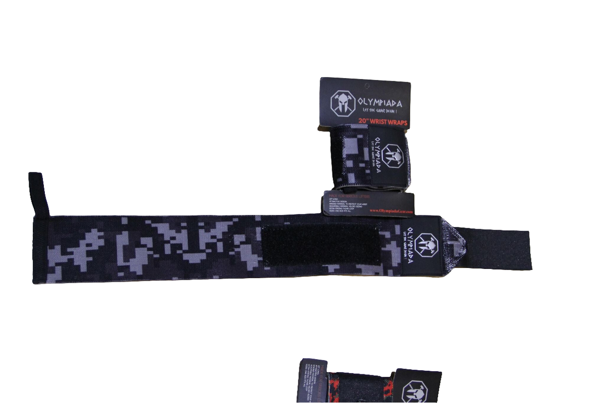 20" Camo Swag - VERY STIFF Wraps (seriously)