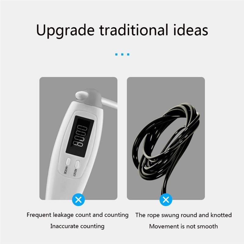 Smart Wireless Cordless Jump Rope with Calorie Counter