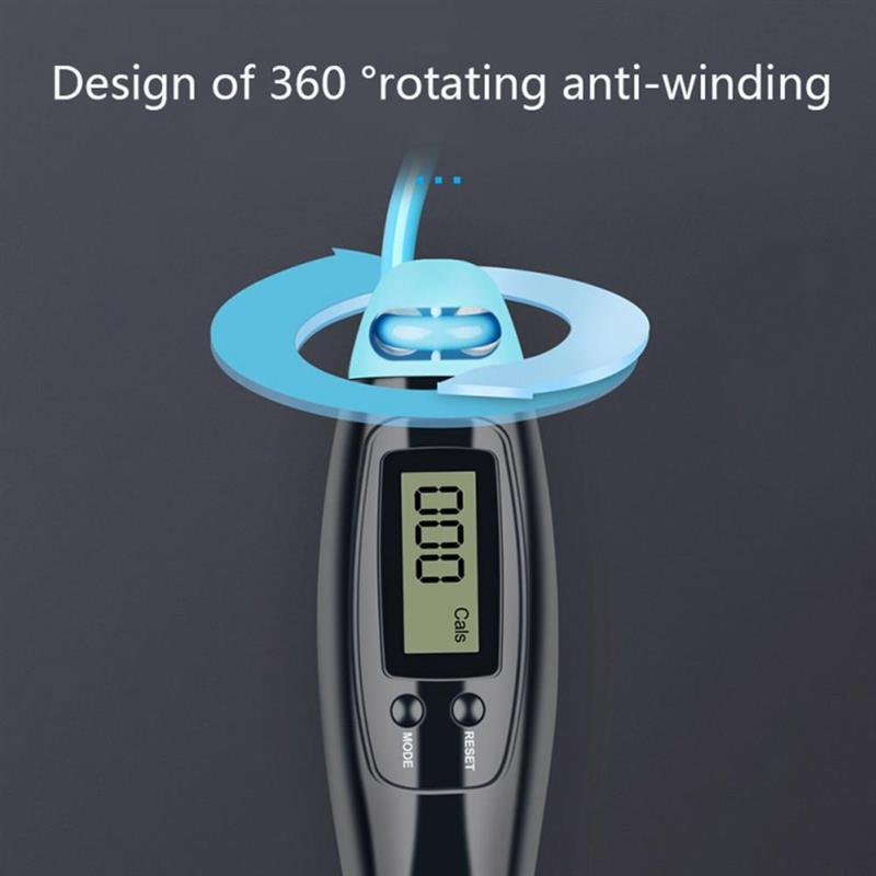 Smart Wireless Cordless Jump Rope with Calorie Counter