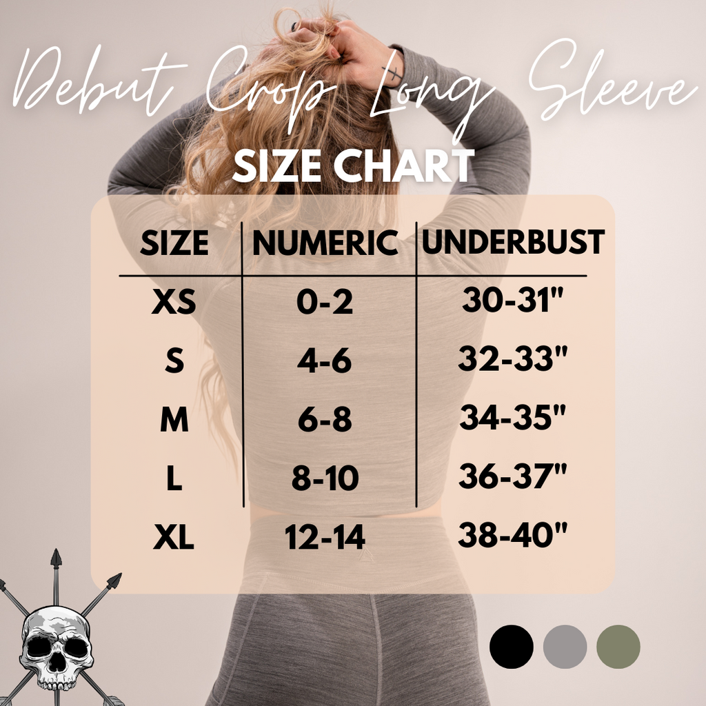 Alpha Country Women's Debut Crop Long Sleeve - Ivy