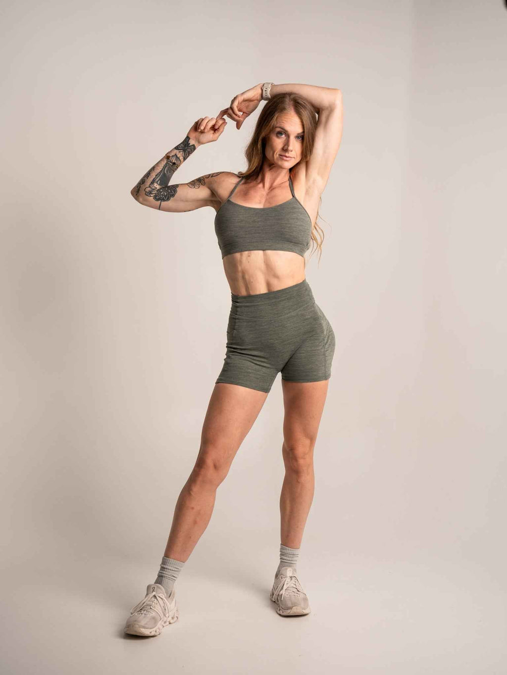 Alpha Country Women's Debut Sports Bra - Ivy