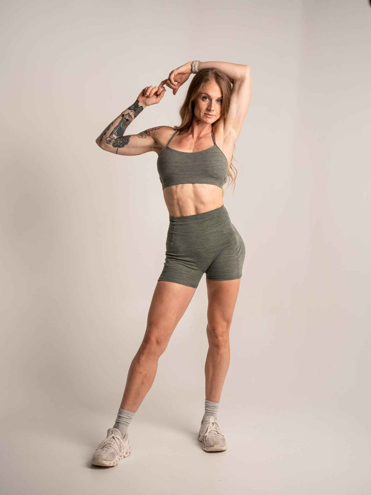 Alpha Country Women's Debut Sports Bra - Ivy