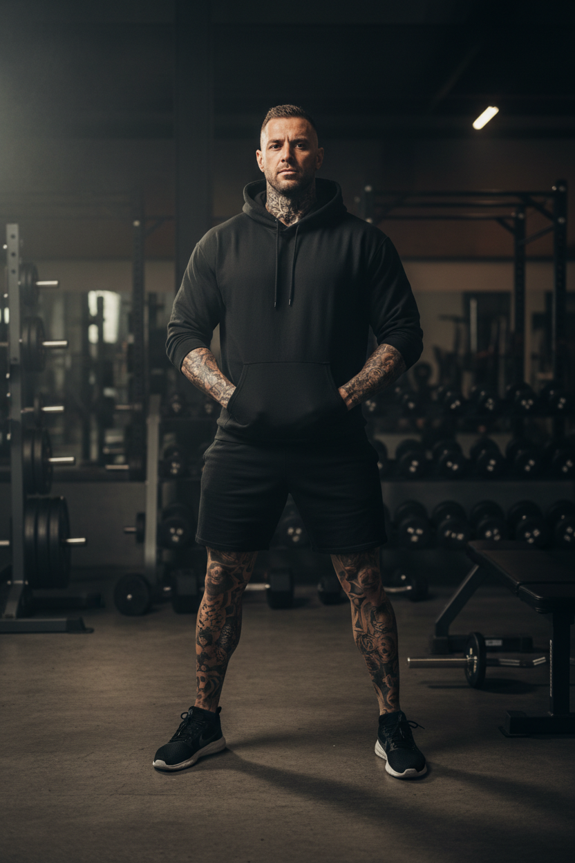Heavyweight Hoodie Gym