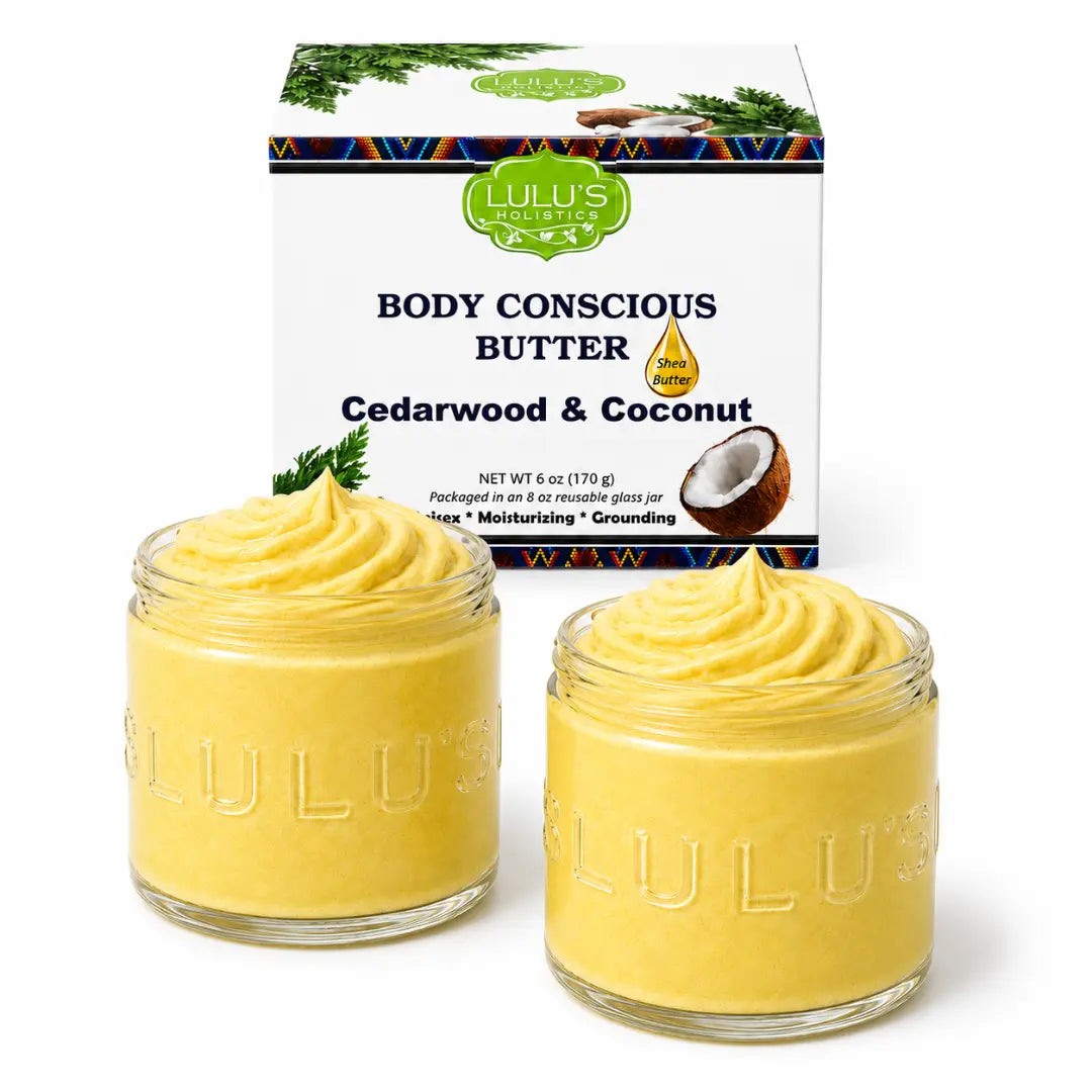 LuLu's Holistics Secrets Whipped Shea Body Butter for Men - Bold Egyptian Oil Scent
