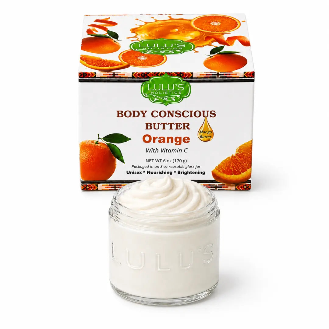 LuLu's Holistics Secrets Whipped Shea Body Butter for Men - Bold Egyptian Oil Scent