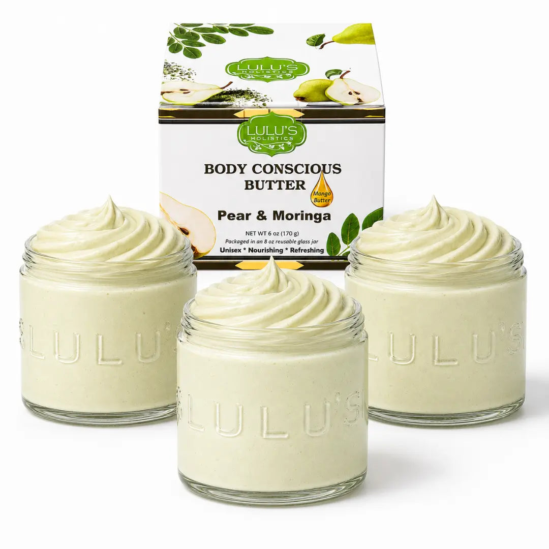 LuLu's Holistics Secrets Whipped Shea Body Butter for Men - Bold Egyptian Oil Scent