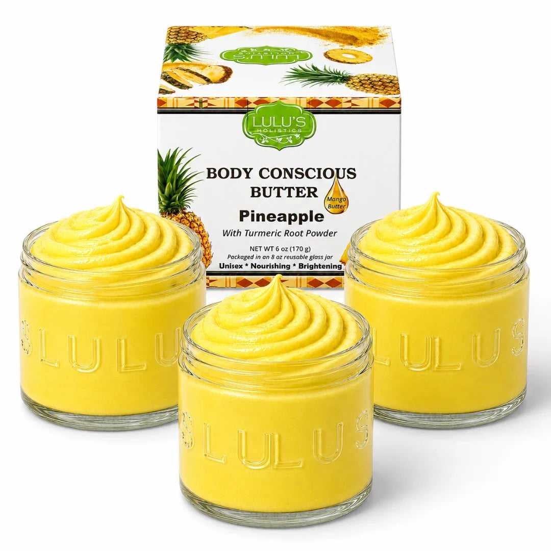LuLu's Holistics Strawberry & Dragon Fruit Whipped Mango Body Butter - Antioxidant Glow