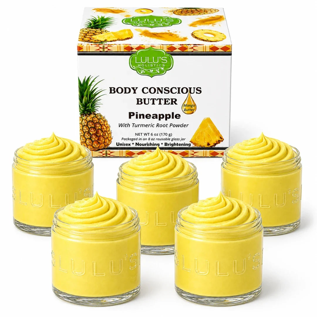 LuLu's Holistics Strawberry & Dragon Fruit Whipped Mango Body Butter - Antioxidant Glow