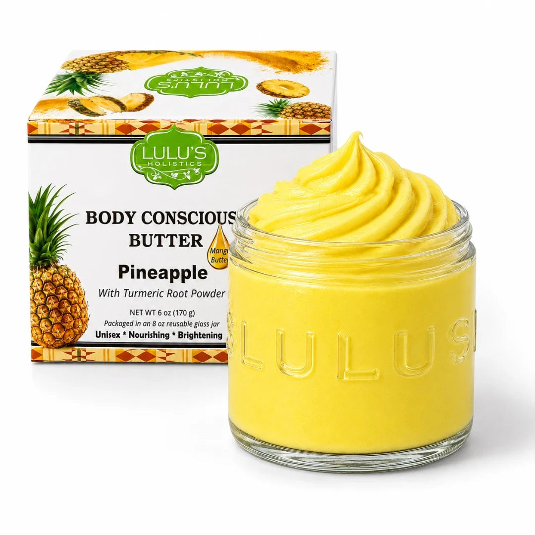 LuLu's Holistics Strawberry & Dragon Fruit Whipped Mango Body Butter - Antioxidant Glow