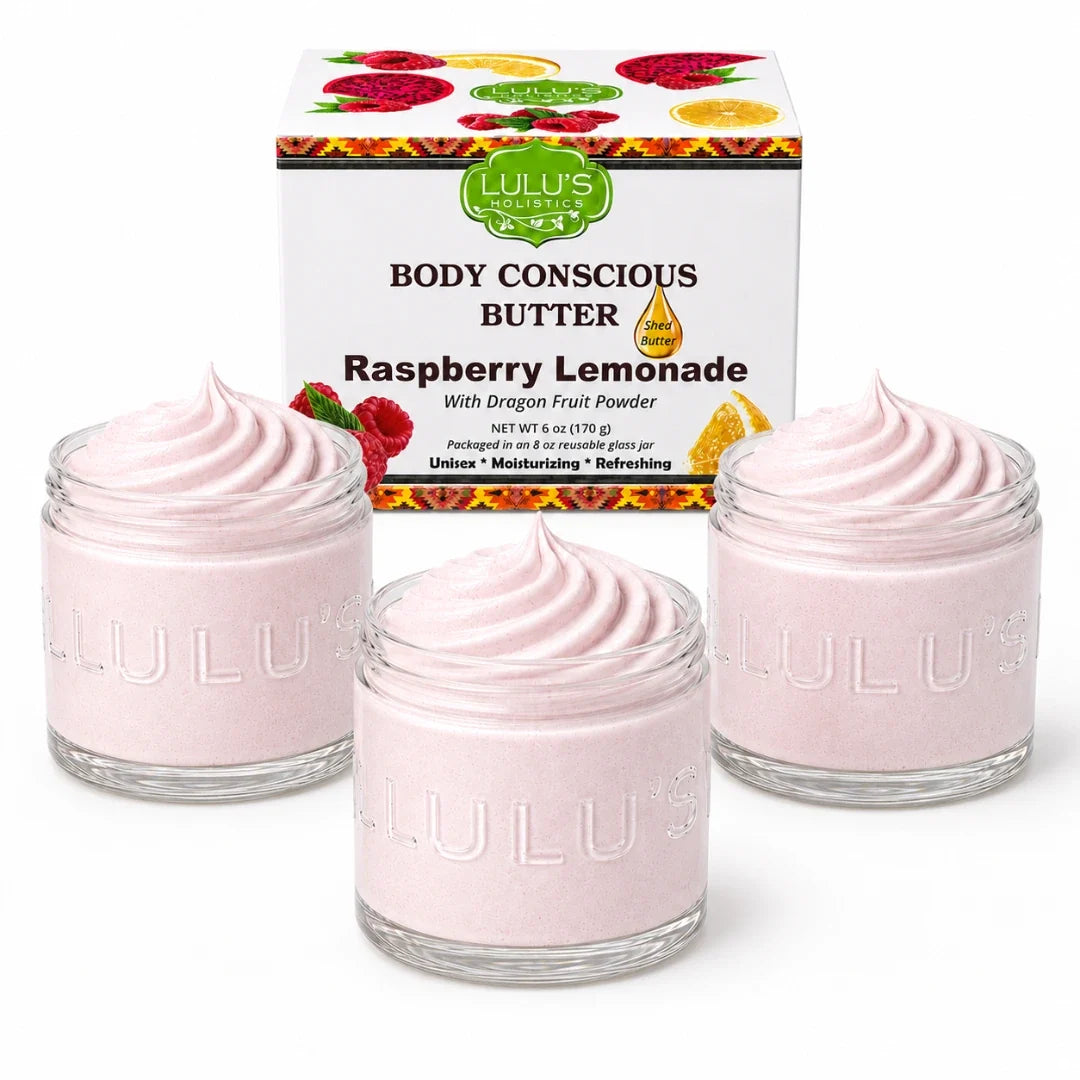 LuLu's Holistics Secrets Whipped Shea Body Butter for Men - Bold Egyptian Oil Scent