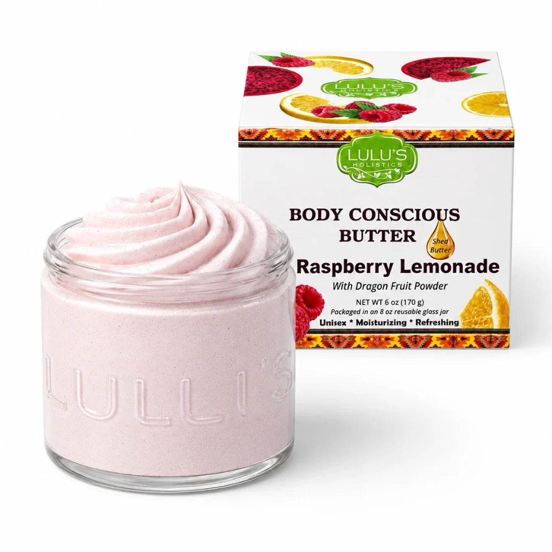 LuLu's Holistics Secrets Whipped Shea Body Butter for Men - Bold Egyptian Oil Scent