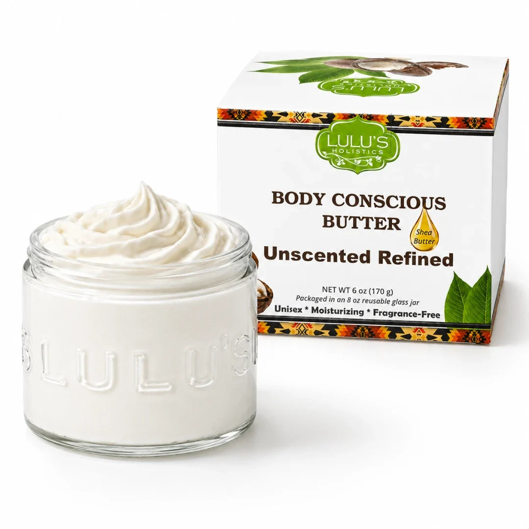 LuLu's Holistics Secrets Whipped Shea Body Butter for Men - Bold Egyptian Oil Scent