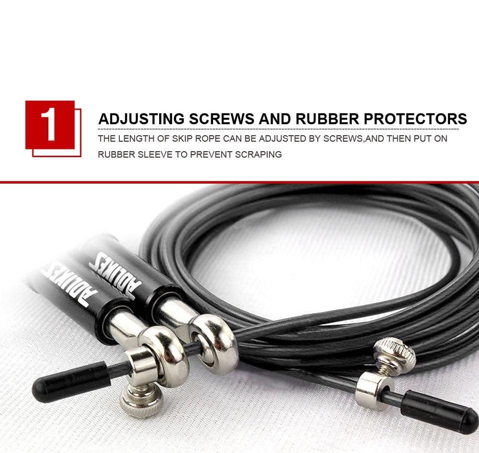 Professional Speed Jump Rope 3-in-1 with Carrying Bag